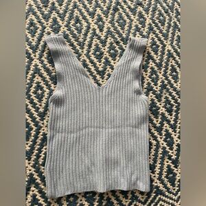 Sweater tank top